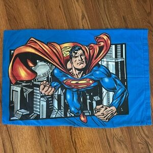 Superman 2 Sided Standard Size Pillowcase DC Comics
